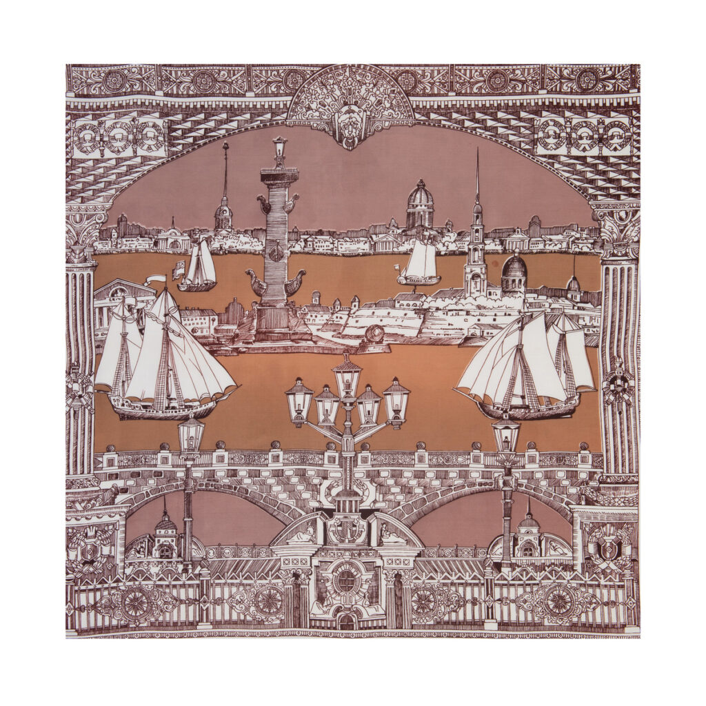 Платки-полотна Ростана Тавасиева во Всероссийском музее декоративного искусства