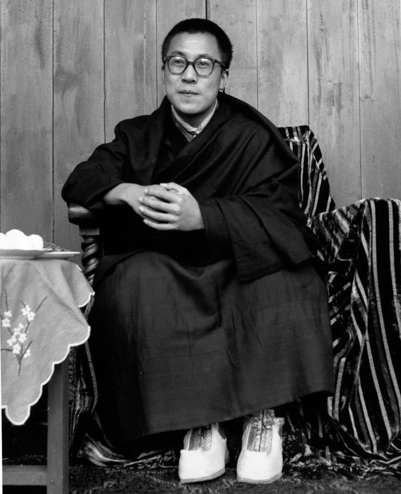 Далай-лама в молодости