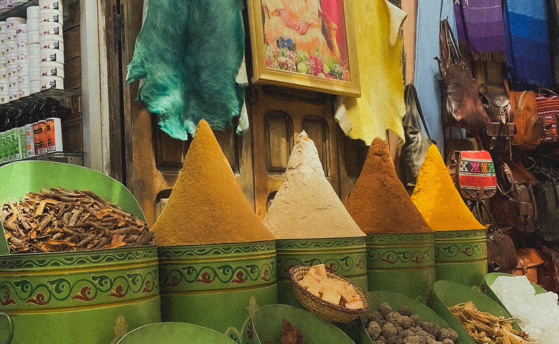 специи рынок Марокко Африка берберы
