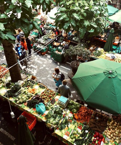 рынок зеленый зонтик